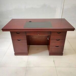 1.2 meters executive office desk with built-in storage drawers and modern laminated finish.