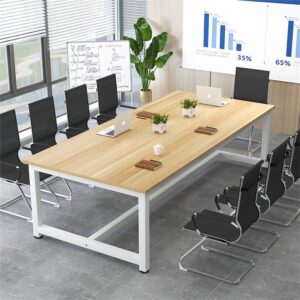 2.0m boardroom meeting table with spacious surface, sleek design, and sturdy construction for corporate conference rooms
