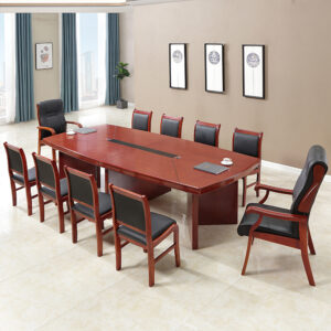 2.0 meters meeting boardroom table with polished laminated finish for professional office and conference rooms.