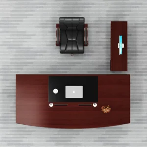 2000mm L-Shaped Executive Office Desk
