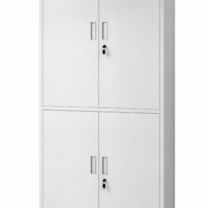 4-drawer metallic cabinet for home or office use with durable metalic construction and organized storage