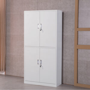 4-door lockable storage filing cabinet