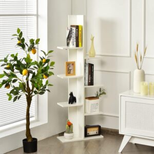 8-tier customized bookshelf with adjustable shelves, sturdy frame, and modern design for organizing books, décor, and personal items.