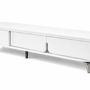 White Extendable Tv stand