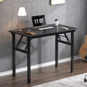 1.6m wooden foldable table with sturdy legs and smooth surface for office, home, or multipurpose use.
