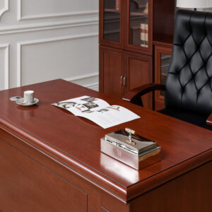 1200mm executive desk with spacious tabletop, modern wooden finish, and sturdy frame for office and home workspace