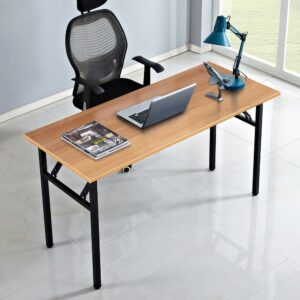 1400mm foldable table with sturdy legs and spacious tabletop