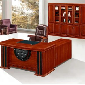 180cm Executive Office Desk with spacious work surface for executive offices and professional workspaces.