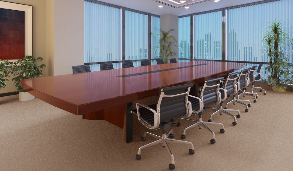 4.8m long Boardroom table - Image 2