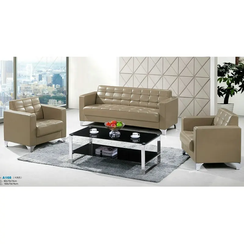5-Seater Gray Executive Sofa with plush cushions, durable frame, and modern design for offices and executive lounges.