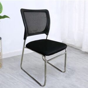 BRAX mesh back office chair with breathable backrest, padded seat, and swivel wheels for modern offices