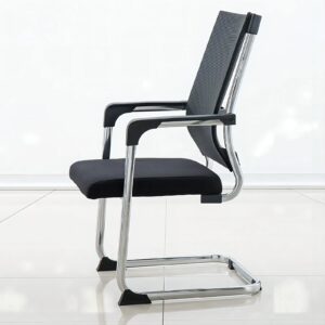 Ergonomic Office Waiting Chair with padded seat and backrest, designed for comfort and professional office environments.