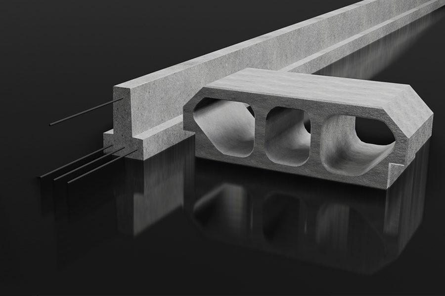 T-beam-and-block
